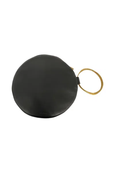 The Row Round Bracelet Clutch In Black
