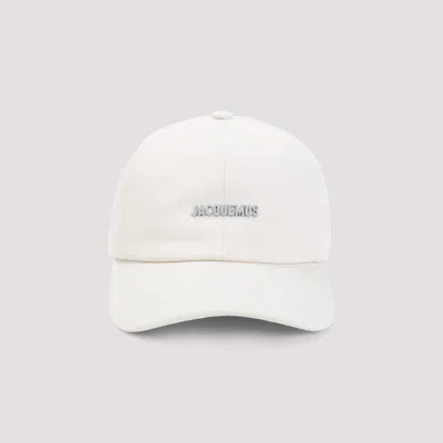 Jacquemus The Gadjo Baseball Cap In Off-white In White