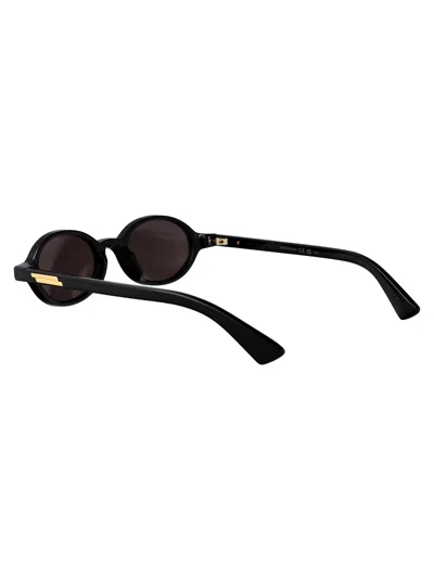 Bottega Veneta Acetate Black Sunglasses In Multi
