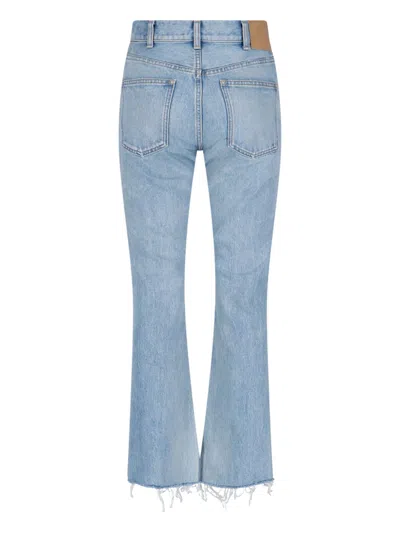 Celine Dylan Bootcut Jeans In Blue