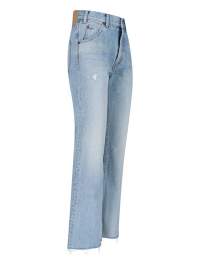Celine Dylan Bootcut Jeans In Blue