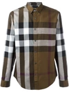 BURBERRY checked shirt,洗濯機洗い可能