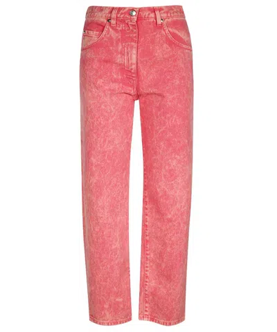 Msgm 5-pocket Jeans In Pink