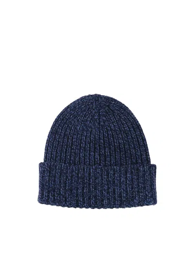 Autry Beanie Main Unic Knit Blue Accessories In Blue