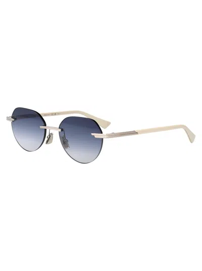 Bottega Veneta Bv1379s Sunglasses In Blue