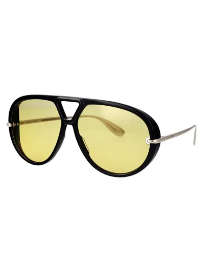 Bottega Veneta Bv1274s Sunglasses In Yellow