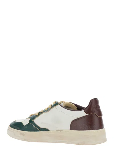 Autry Super Vintage Sneakers In Animal Print