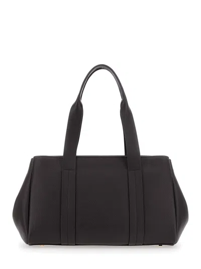 Michael Michael Kors Romee Double Handle Shoulder Bag In Black