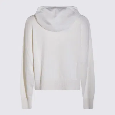 Antonelli White Manlio Wool Sweatshirt In Multi