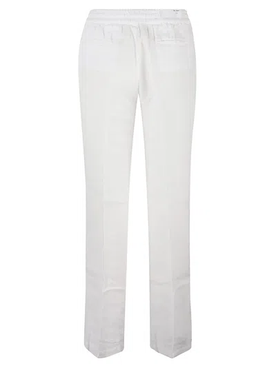 Re-hash Linen Trousers In White