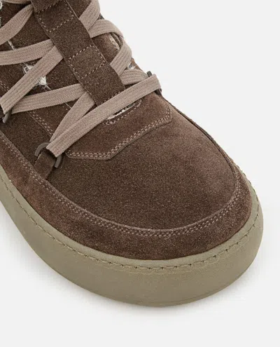 Gia Borghini Green Lace Up Boots In Green