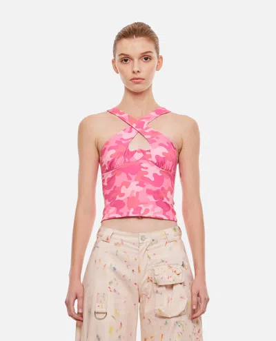 Collina Strada Ssense Exclusive Pink Top In Pink