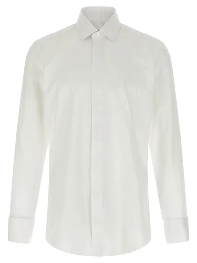 Barba Napoli Honeycomb-pattern Cotton Shirt In Multi