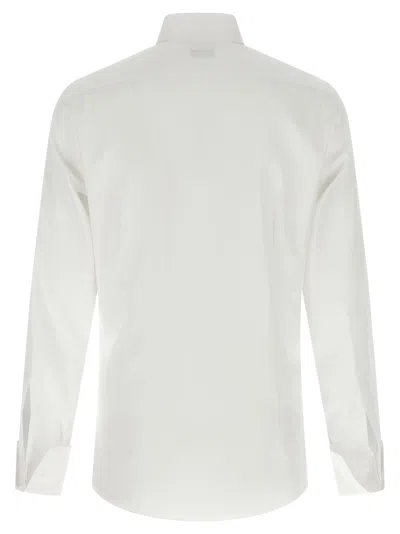 Barba Napoli Honeycomb-pattern Cotton Shirt In Multi