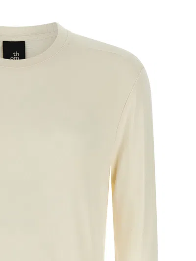Thom Krom Long Sleeve T-shirt In White