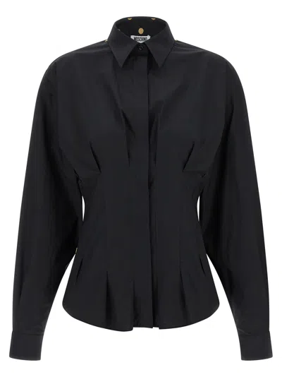 Moschino Printed Shirt In Black