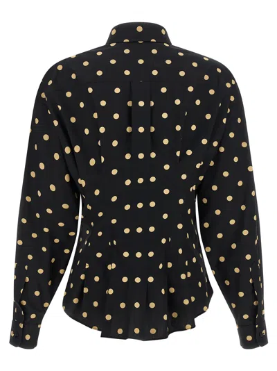 Moschino Printed Shirt In Black