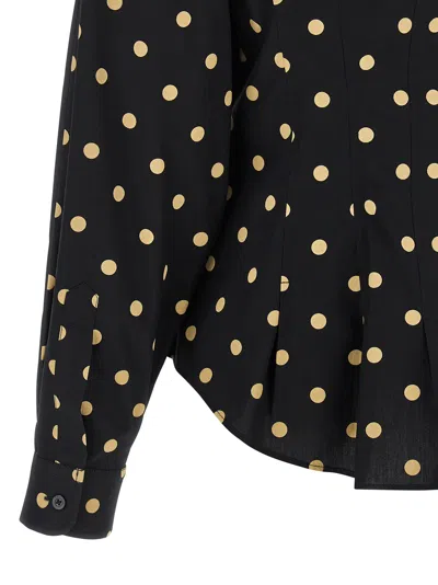 Moschino Printed Shirt In Black