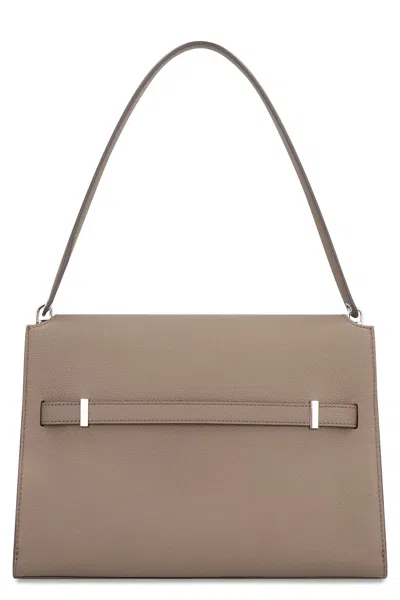 Tory Burch Lee Radziwilli Grande Shoulder Bag In Gray