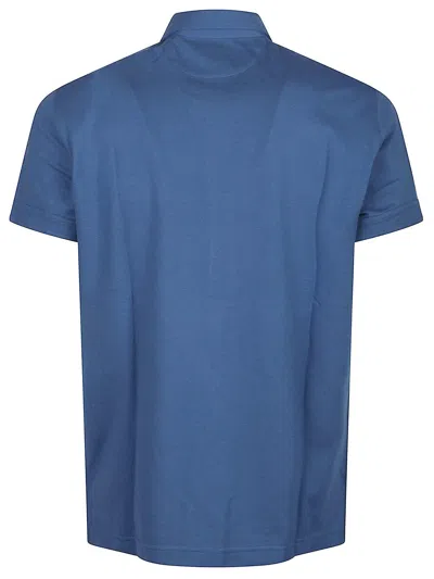 Tom Ford Chest-pocket Cotton Polo Shirt In Blue