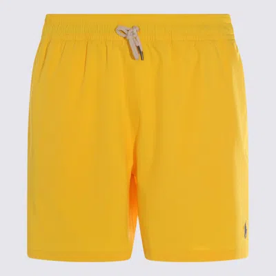 Polo Ralph Lauren Men's Traveler Swim Costume In Yellow