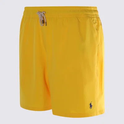 Polo Ralph Lauren Men's Traveler Swim Costume In Yellow
