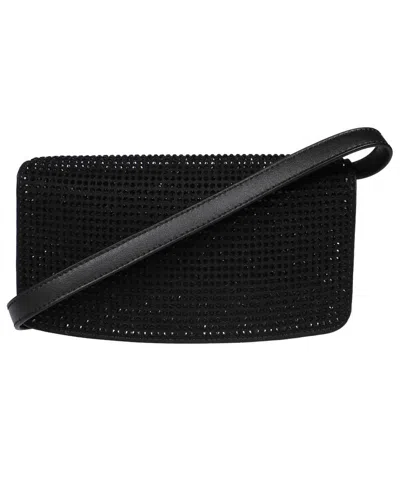 Stella Mccartney Stella Mc Cartney Black Alter Mat Mini S Wave Wallet In Black