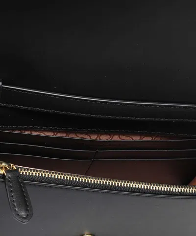 Stella Mccartney Stella Mc Cartney Black Alter Mat Mini S Wave Wallet In Black