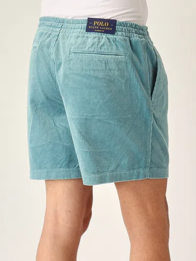 Polo Ralph Lauren Corduroy In Prepster Polo Classic Fit Shorts In Seafoam Green