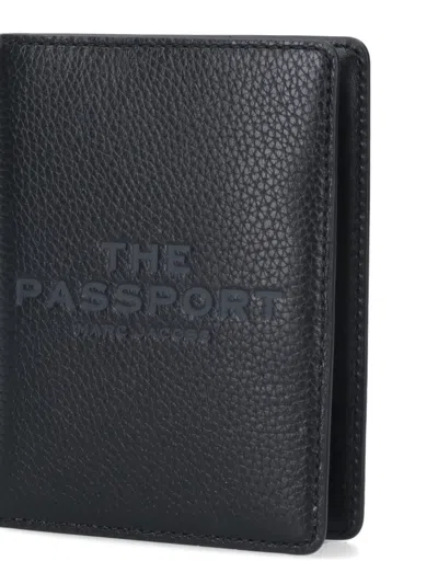 Marc Jacobs The Case Passport Holder In Black