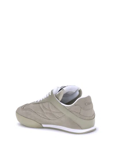 Chloé Suede Kick Sneakers