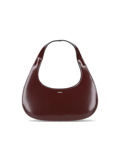 Coperni 'slim Swipe' Shoulder Bag In Brown