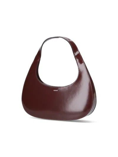 Coperni 'slim Swipe' Shoulder Bag In Brown