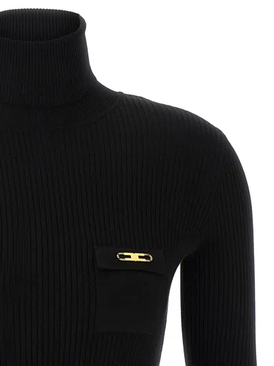Elisabetta Franchi Knitwear In Black