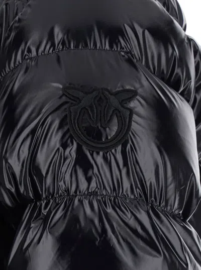 Pinko Coats Black In Black