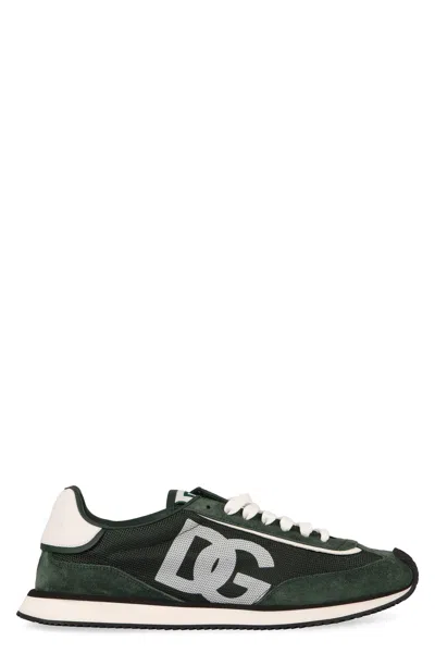Dolce & Gabbana "dg Cushion" Sneaker In Green