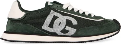 Dolce & Gabbana "dg Cushion" Sneaker In Green