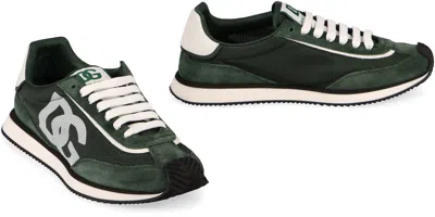 Dolce & Gabbana "dg Cushion" Sneaker In Green