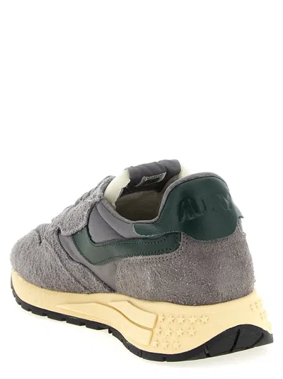 Autry Reelwind Low Sneakers In Gray