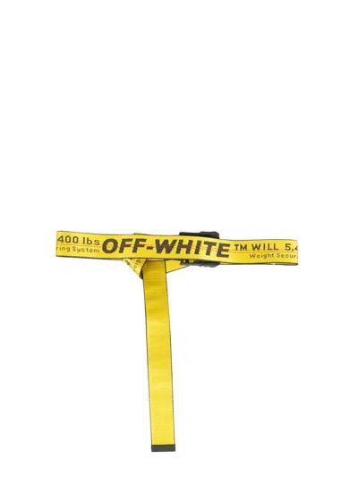 Off-white Logo-tape Adjustable-fit Belt In Multi