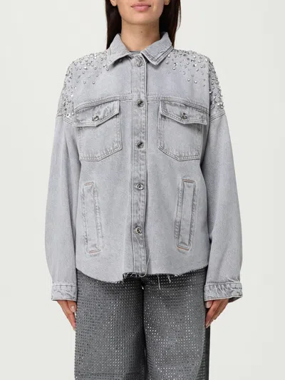 Liu •jo Jacket Liu Jo Woman Color Grey In Gray