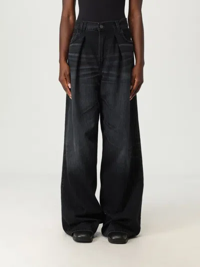 Haikure Candy High-rise Wide-leg Jeans In Black