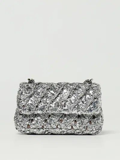 Tory Burch Mini Bag  Woman Color Silver In Silver