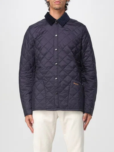 Barbour Liddesdale Mens Quilted Jacket In Blue
