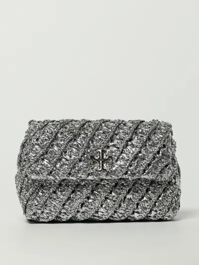 Tory Burch Mini Bag  Woman Color Silver In Silver