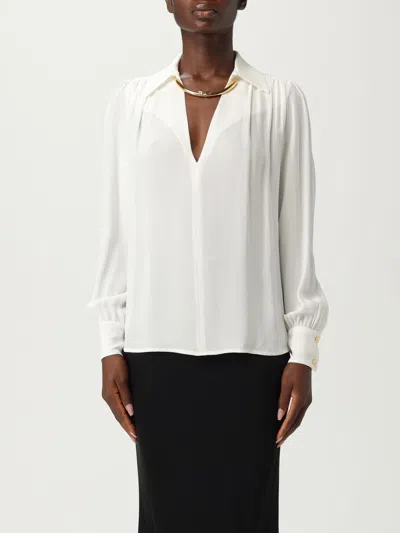 Elisabetta Franchi Viscose Shirt In White