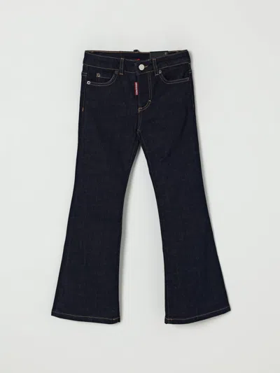 Dsquared2 Jeans  Kids Color Denim In Black