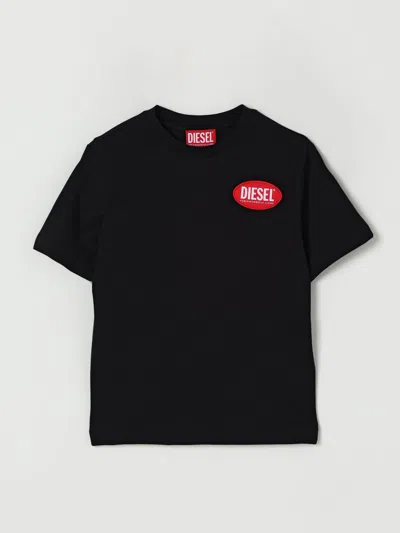 Diesel T-shirt  Kids Color Black In Black