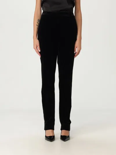 Max Mara Pants  Woman Color Black In Black