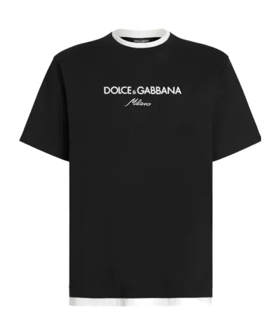 Dolce & Gabbana T-shirt In Black
